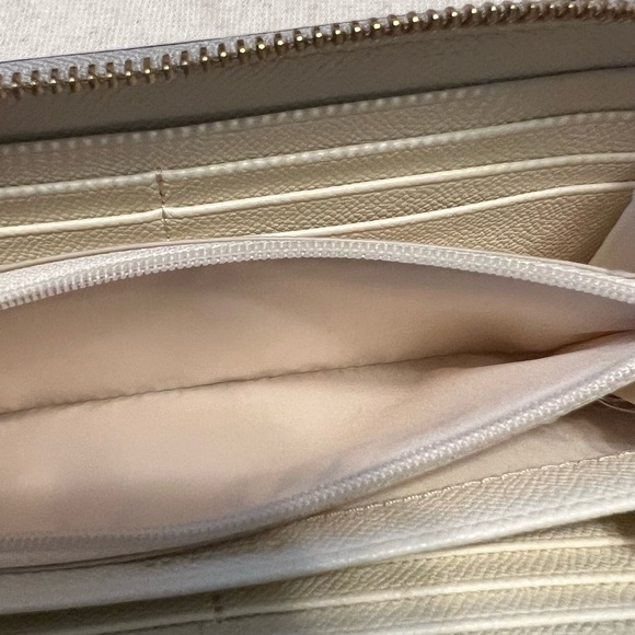 Coach Hologram City Zip Tote and Wallet Iridescent Leather Silver - Picture 9 of 11